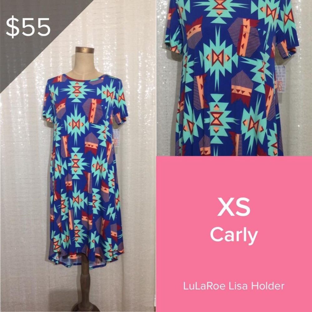 XS LuLaRoe Carly Dress